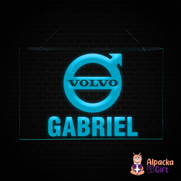 Placheta LED - VOLVO + Nume [3]
