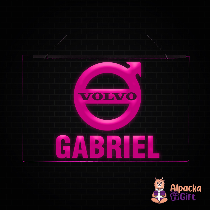 Placheta LED - VOLVO + Nume [5]