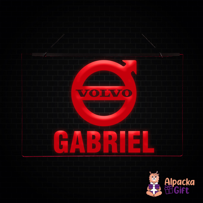 Placheta LED - VOLVO + Nume [2]