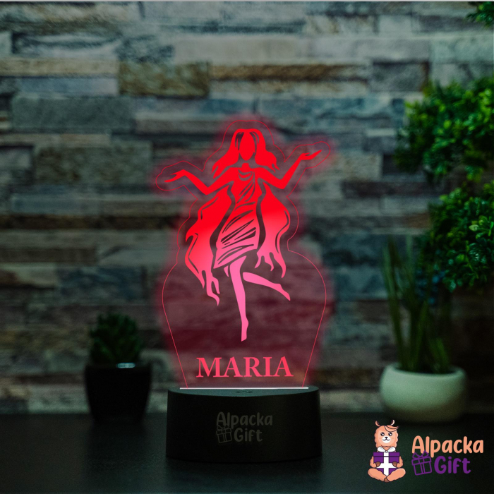 Lampă 3D Zodia - Fecioară [4]