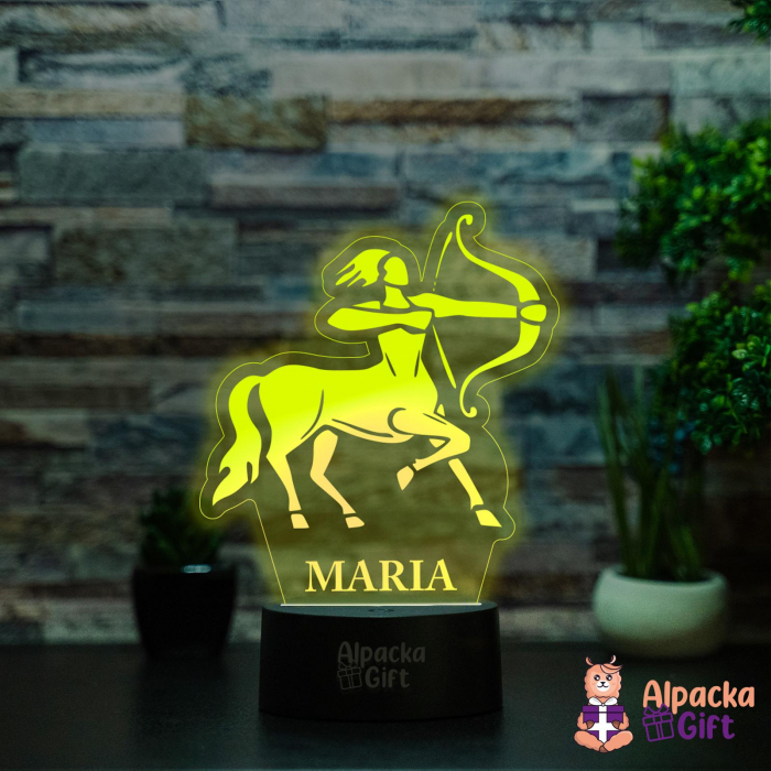 Lampă 3D Zodia Săgetător [5]