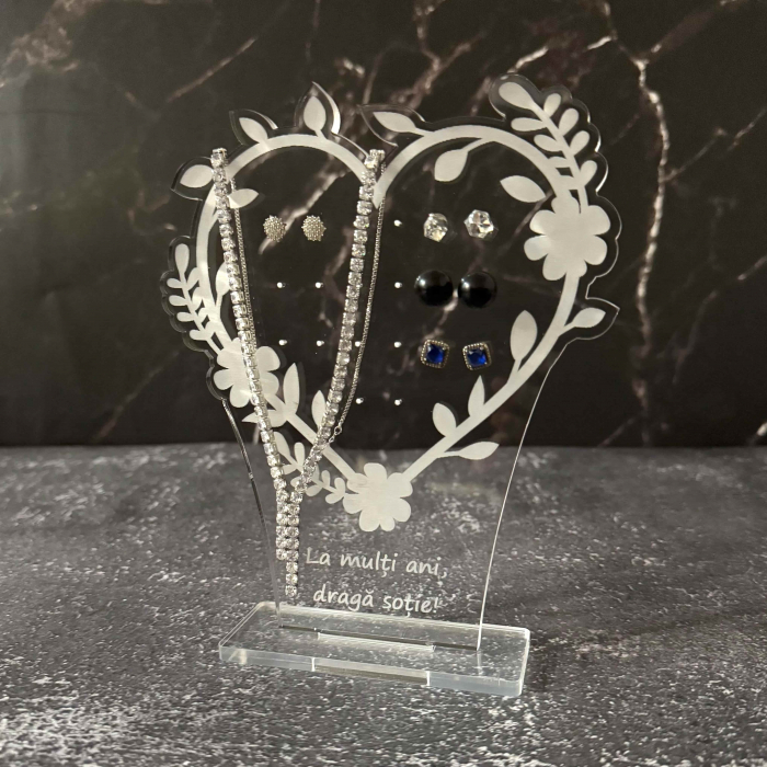 Suport Bijuterii - Inimă Creangă [4]