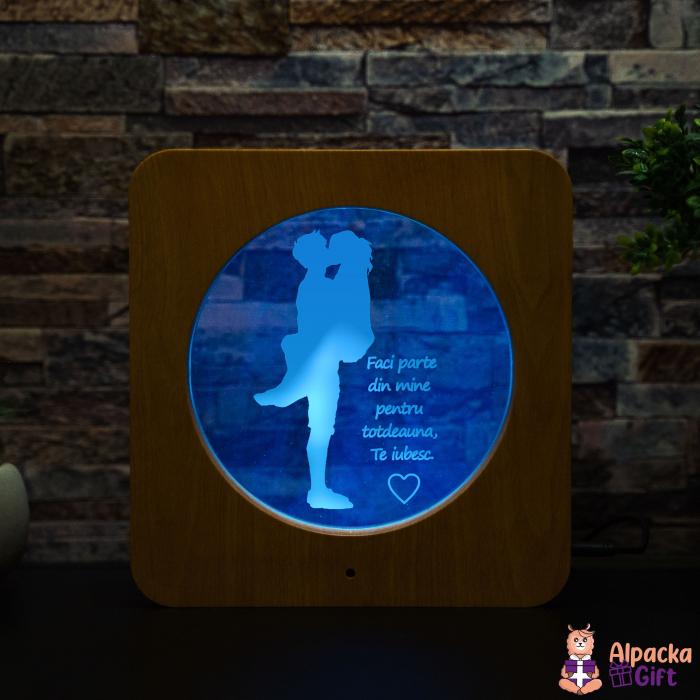 Tablou de Masă LED - Cuplu [2]