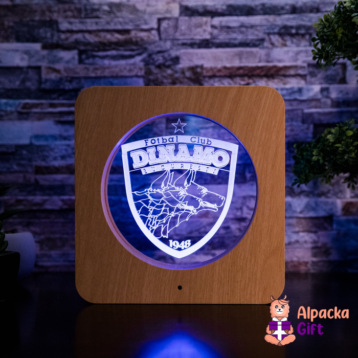 Tablou de Masă LED - Dinamo București [3]