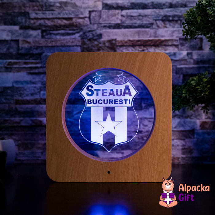 Ramă de Masă LED - Steaua București [4]