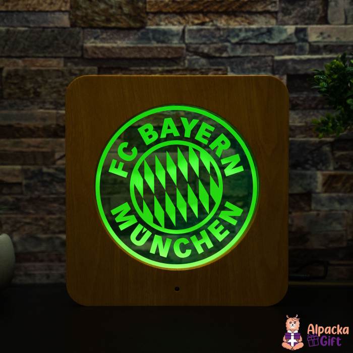 Tablou de Masă LED - FC Bayern Munchen [1]