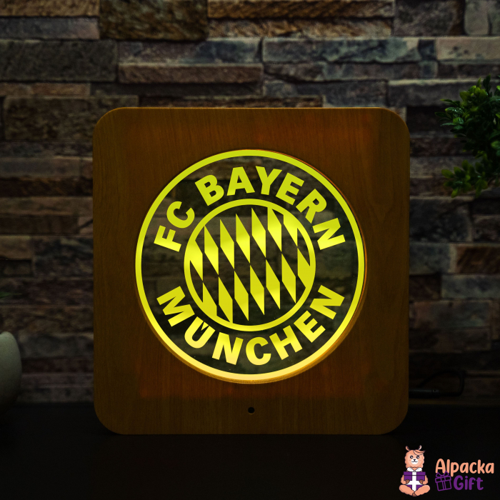 Tablou de Masă LED - FC Bayern Munchen [4]