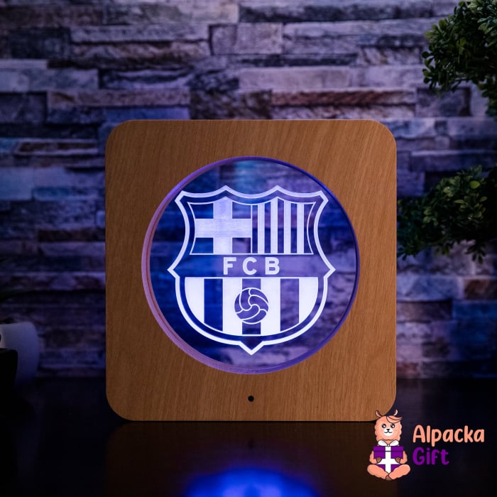 Ramă de Masă LED - FC Barcelona [3]