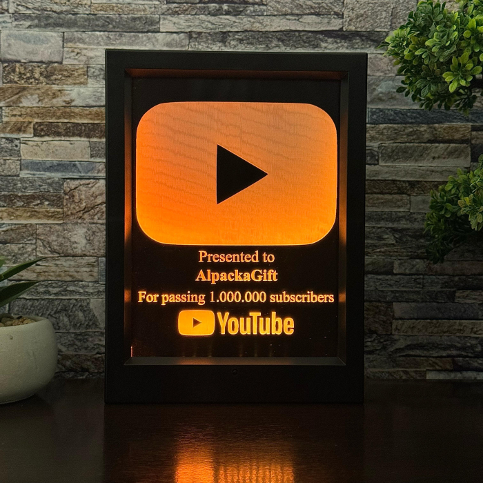 Tablou LED -  You Tube [3]