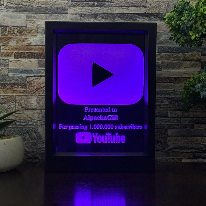 Tablou LED -  You Tube [9]