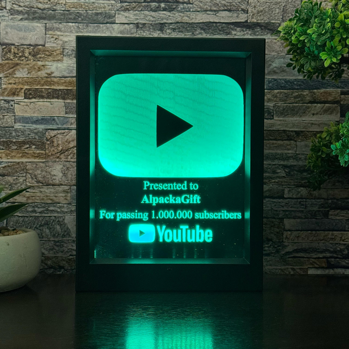 Tablou LED -  You Tube [6]