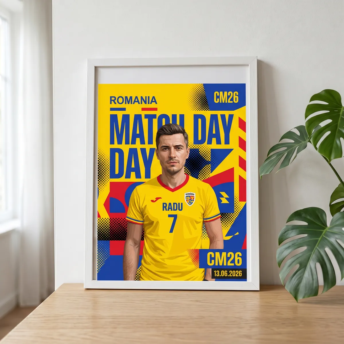Tablou personalizat Campionatul Mondial 2026 Editia Aur - cadou fotbal [2]