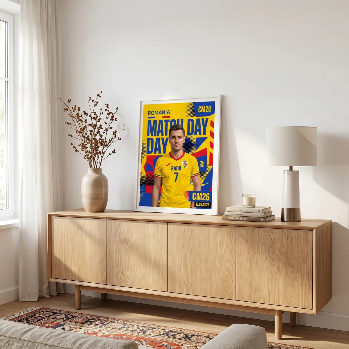 Tablou personalizat Campionatul Mondial 2026 Editia Aur - cadou fotbal [3]