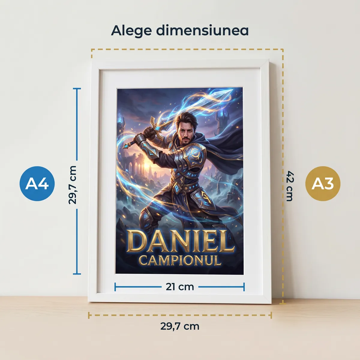 Tablou personalizat League Champion - cadou League Champion [4]