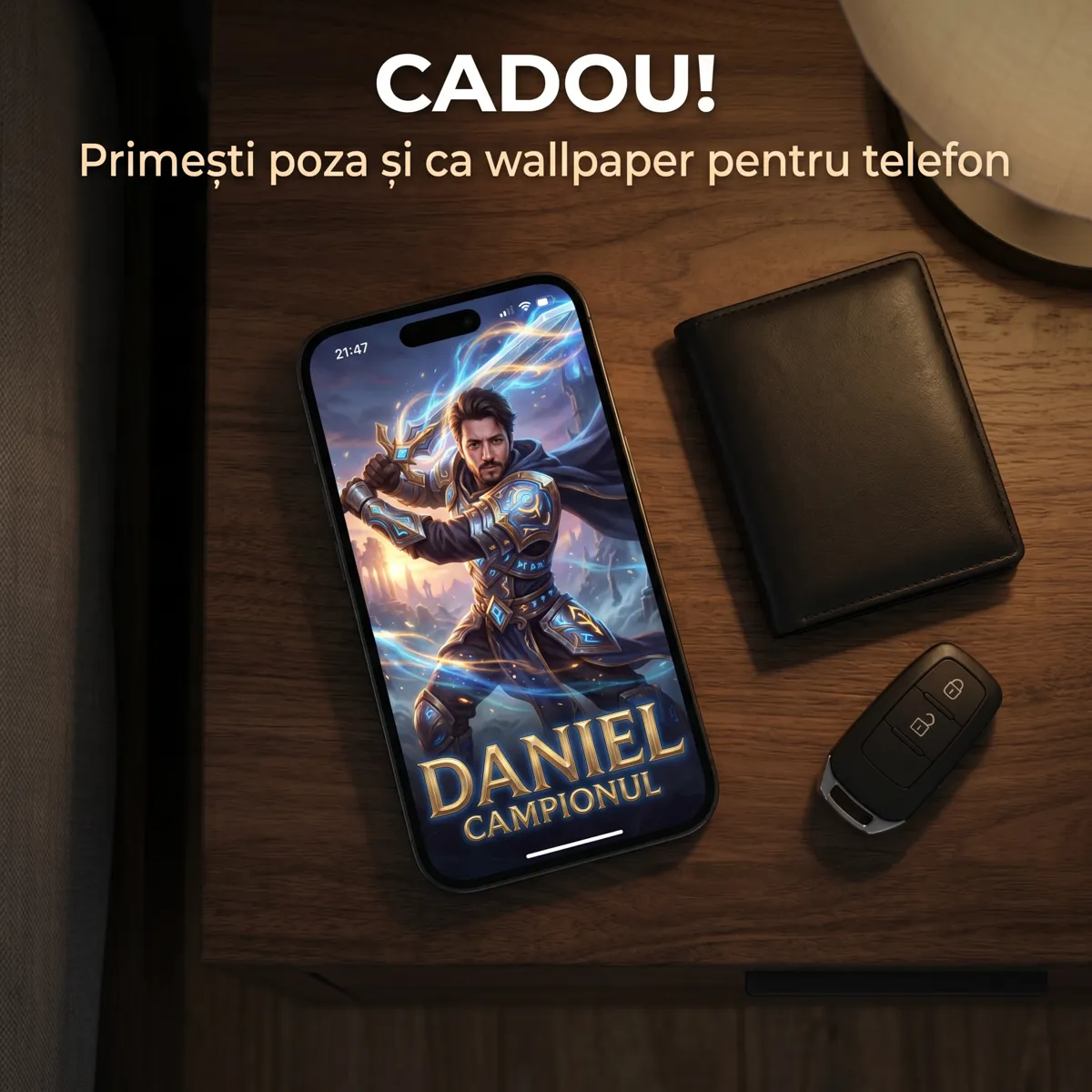 Tablou personalizat League Champion - cadou League Champion [6]