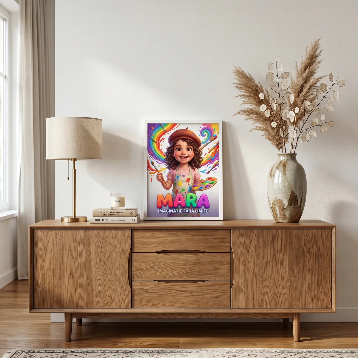 Tablou personalizat Micul Artist - cadou copii Alpacka Gift [3]