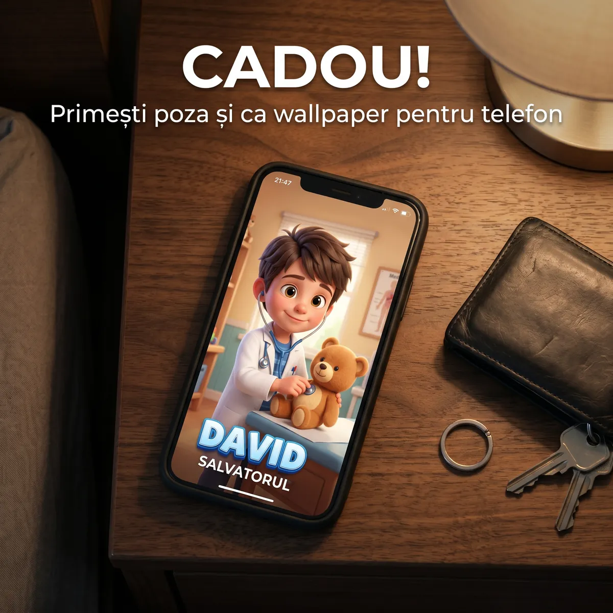Tablou personalizat Micul Doctor - cadou copii Alpacka Gift [6]