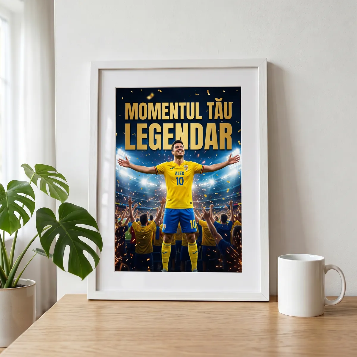 Tablou personalizat Momentul Legendar - cadou fotbal [2]