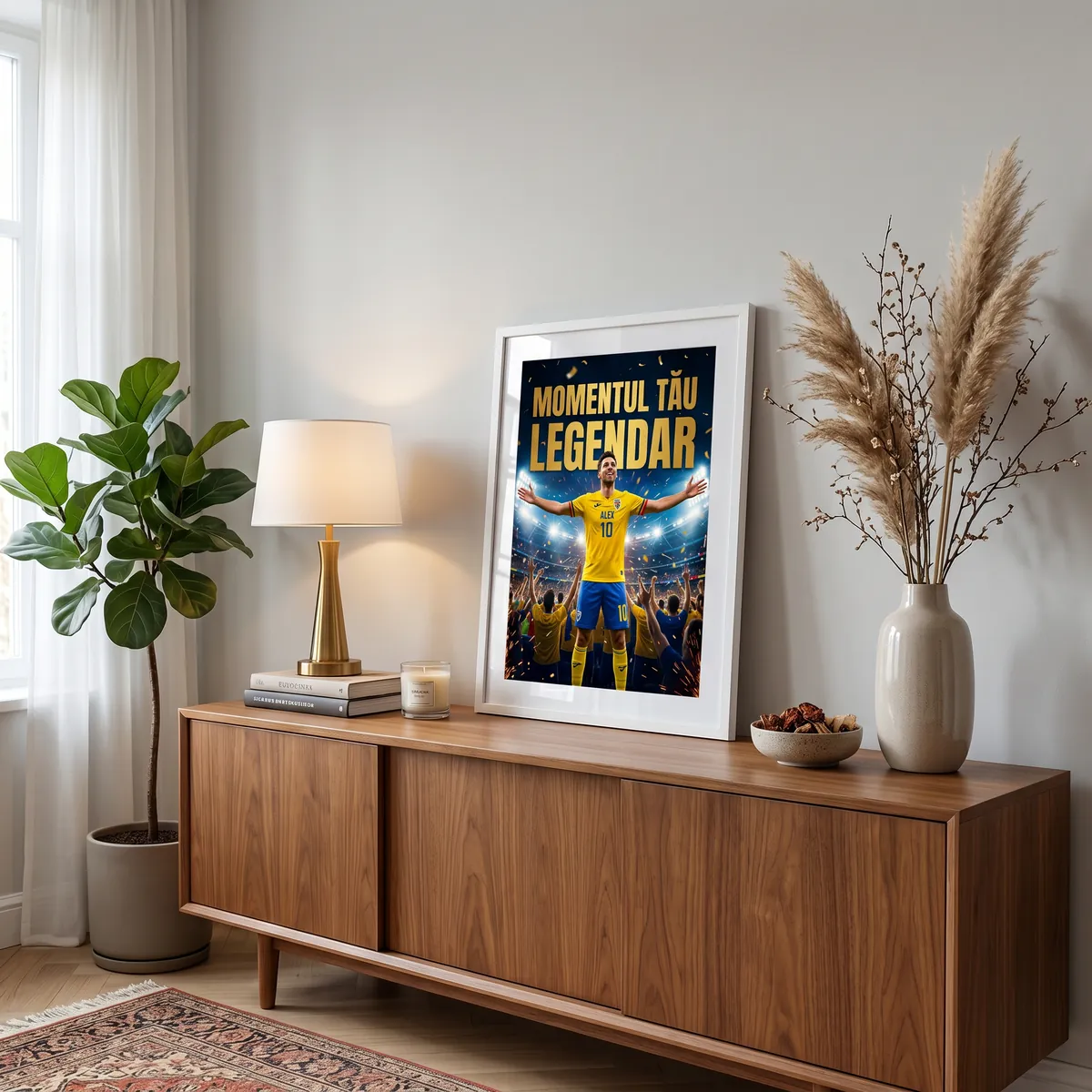 Tablou personalizat Momentul Legendar - cadou fotbal [3]