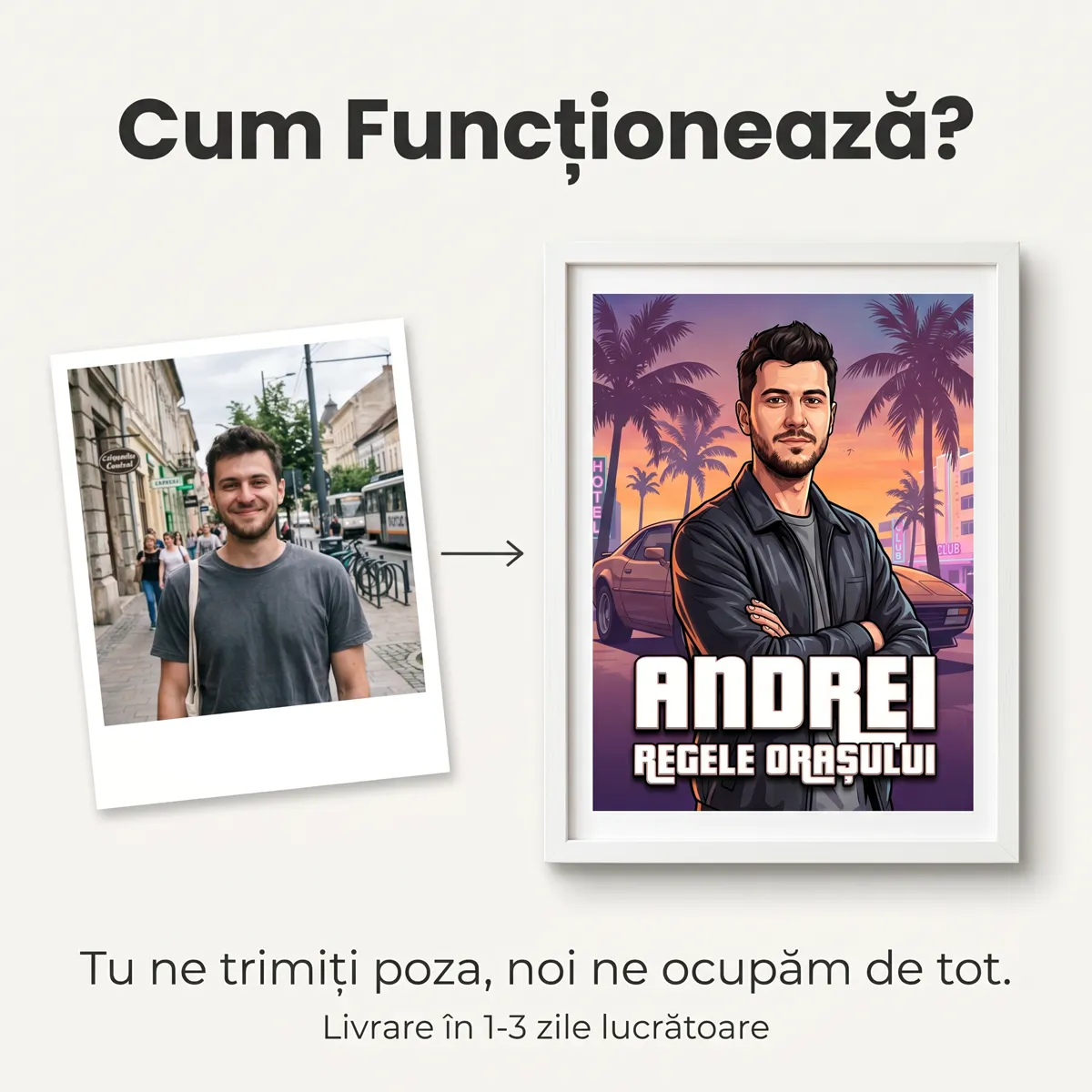 Tablou personalizat Vice City Legend - cadou Vice City Legend [5]
