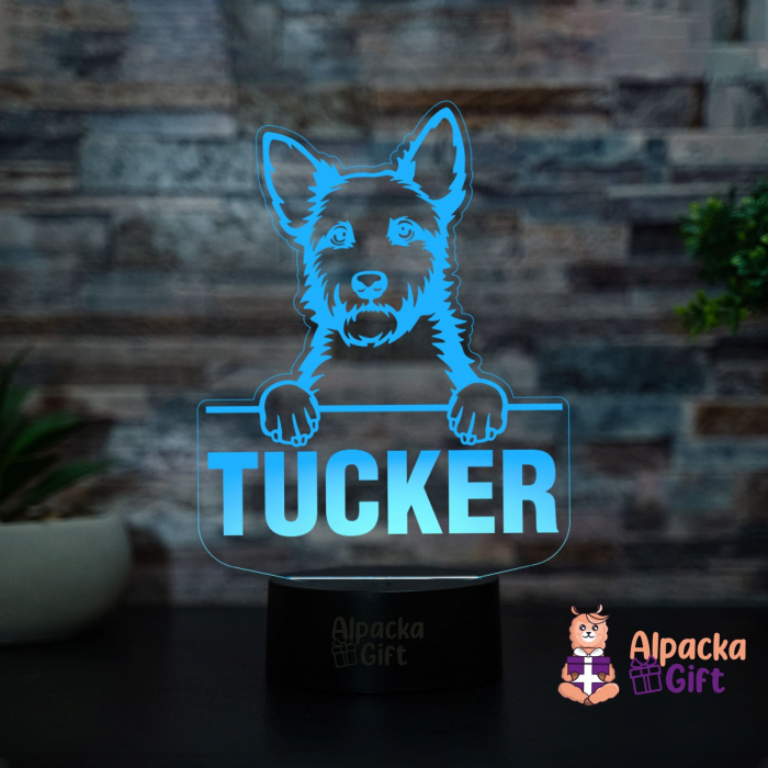 Lampă 3D - Terrier Australian [4]