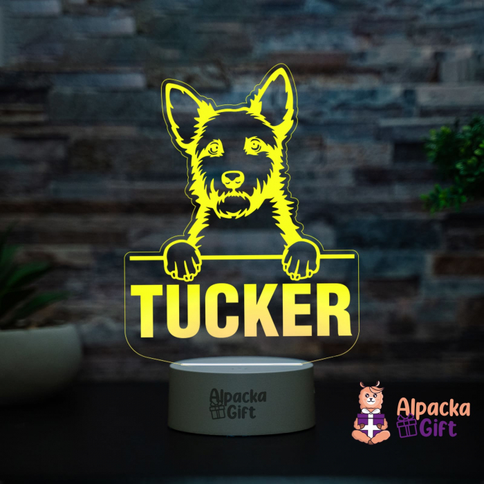 Lampă 3D Terrier Australian [4]