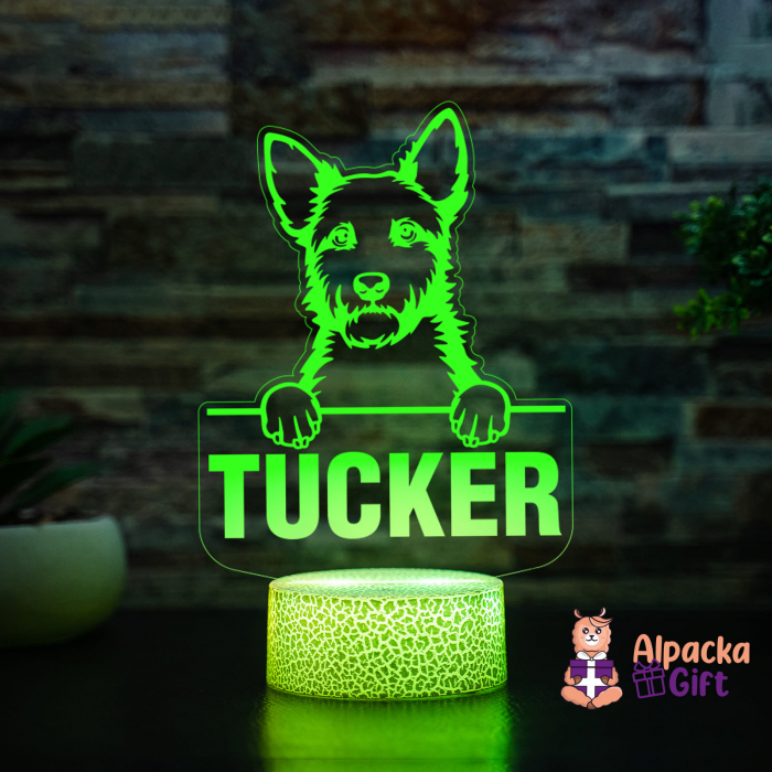 Lampă 3D - Terrier Australian [3]