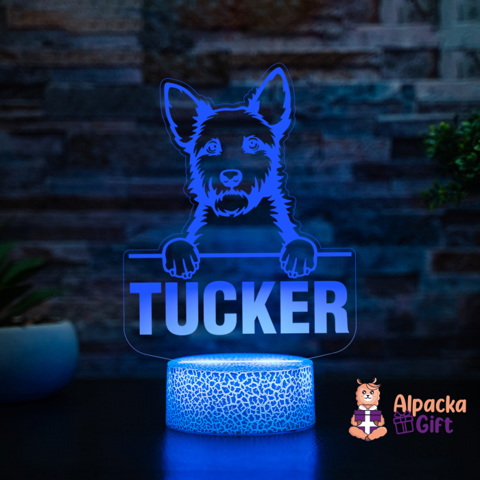 Lampă 3D - Terrier Australian [4]