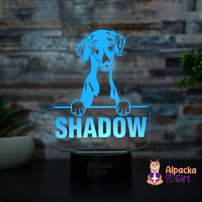 Lampă 3D - Azawakhs [4]