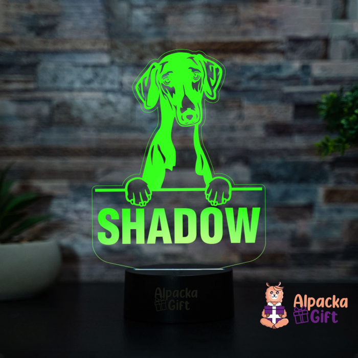 Lampă 3D - Azawakhs [3]