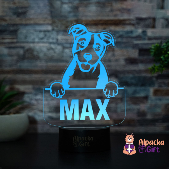 Lampă 3D - Basenjis [4]