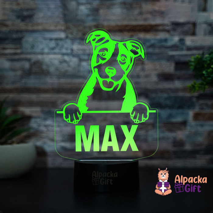 Lampă 3D - Basenjis [3]