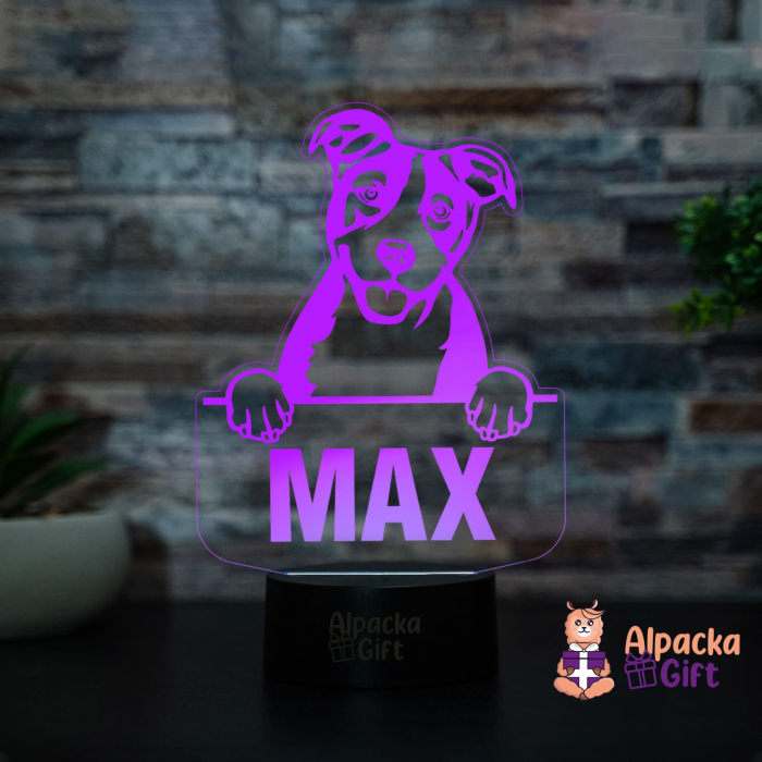 Lampă 3D - Basenjis [2]