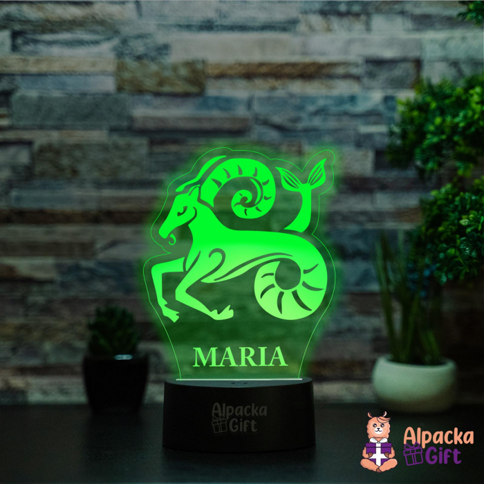 Lampă 3D - Zodia Capricorn [5]