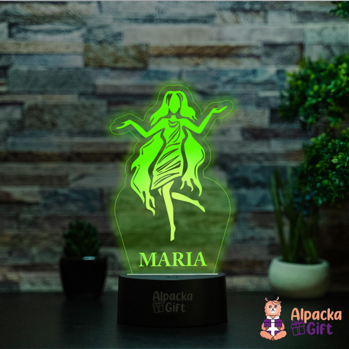 Lampă 3D Zodia - Fecioară [5]