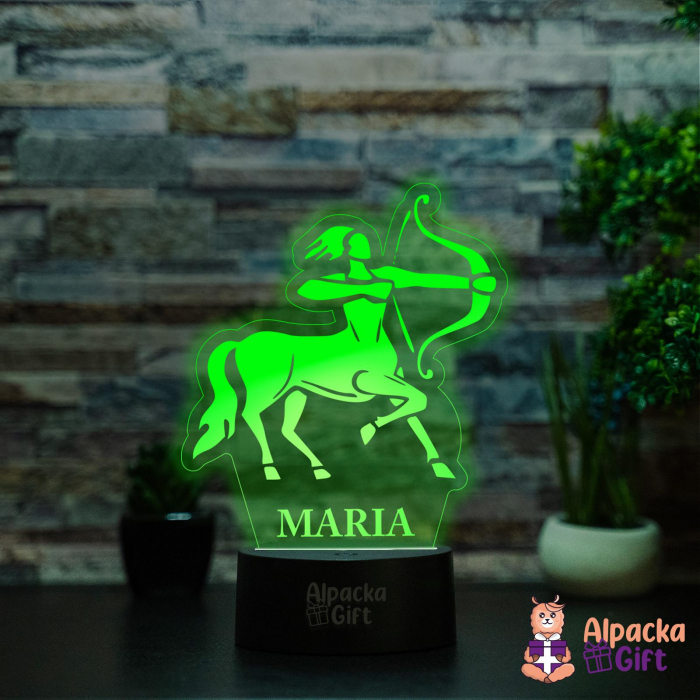 Lampă 3D Zodia Săgetător [6]