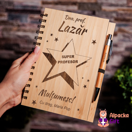 Agende de Lemn - Agendă de Lemn - Super Profesor