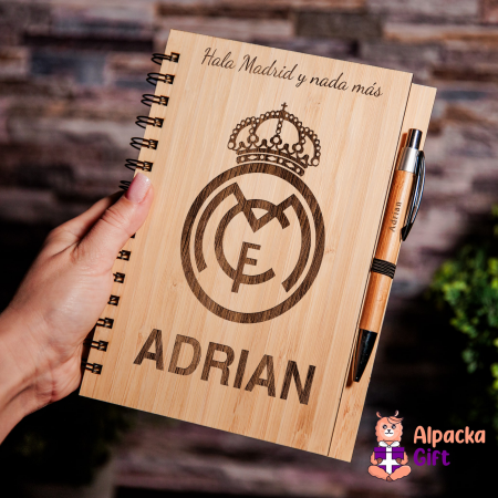 Fotbal - Agendă de Lemn - Real Madrid