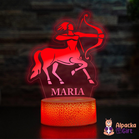 Lampă 3D Zodia Săgetător [2]