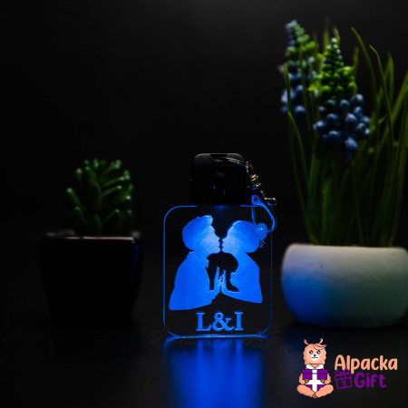 Brelocuri LED - Breloc LED Sărut