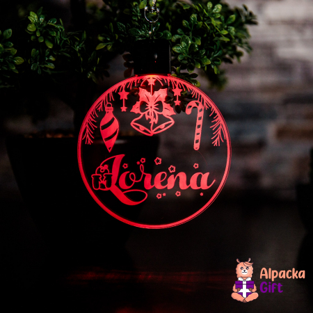 Decoratiune de Craciun LED - Nume [1]