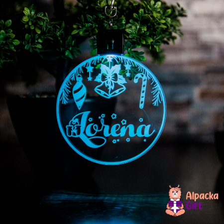 Craciun - Decoratiune de Craciun LED - Nume