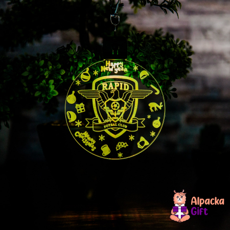 Set 4 Decoratiuni de Craciun LED - FC Rapid [11]