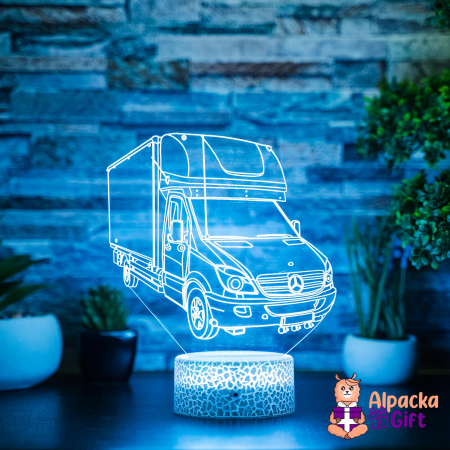 Lămpi 3D - Lampă 3D Mercedes Sprinter 2