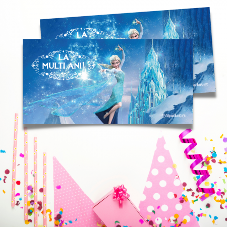 Felicitări - Felicitare personalizată pentru aniversare - Elsa 1