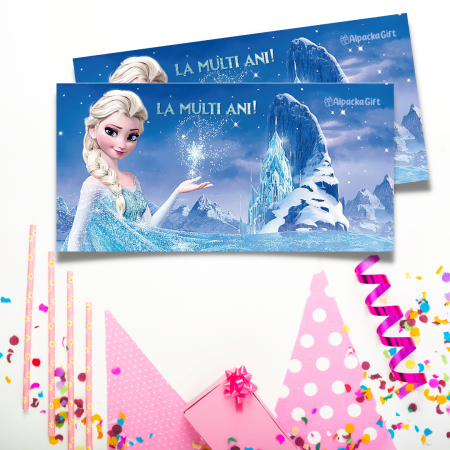 Felicitări - Felicitare personalizată pentru aniversare - Elsa 2