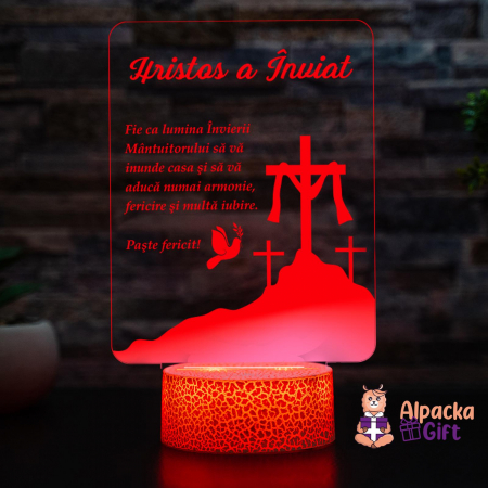 Cadouri de Paște - Lampă 3D - Paște 2