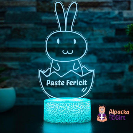 Lampă 3D - Iepuraș de Paște 3 [5]