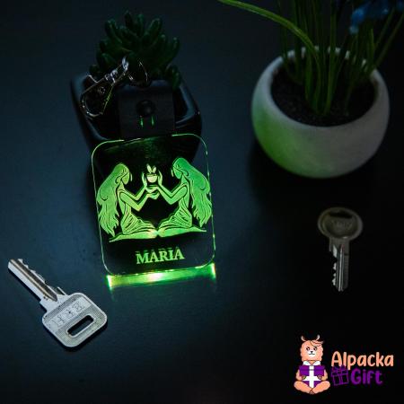 Breloc LED Zodia Gemeni [2]