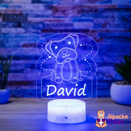 Lampi 3D Animale - Lampă 3D - Puppy
